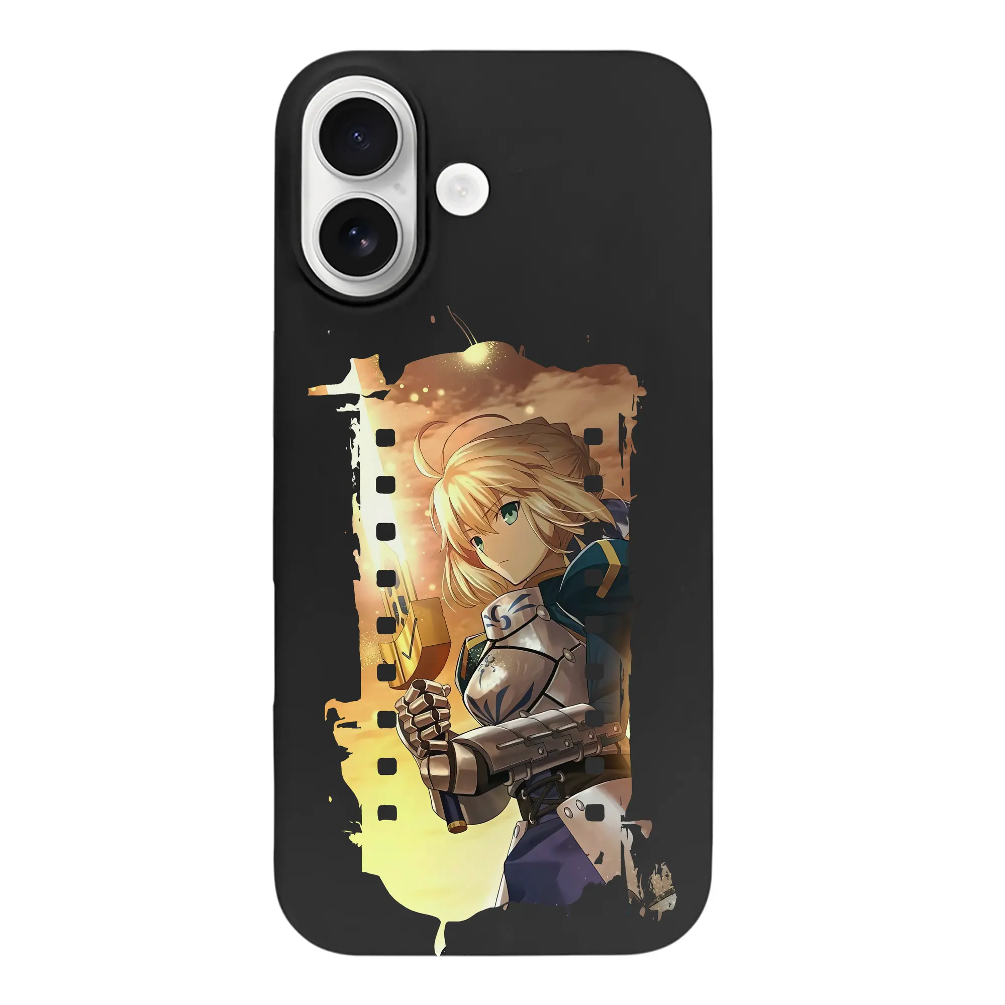 FGO グッズ,アルトリア - iPhone 17 シリーズ シリコンケース 薄型 耐衝撃 指紋防止 ソフトタッチカバー 精密フィット 傷防止 保護ケース iPhone 17/17 Air/17 Pro/17 Pro Max 対応